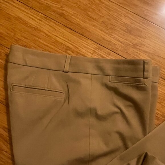 Banana Republic Woman's Sloan Pants, Camel Color, Stretch Fit, Straight leg/slit - Picture 7 of 9